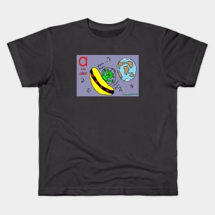 a is for alien Kids T-Shirt